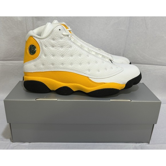 Nike Air Jordan Retro 13 Del Sol 414571-167 Men's Size 11 Yellow New In Box NIB